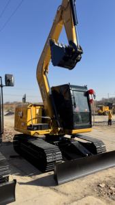 Mini pelle de 6.8 tonnes d'occasion presque neuve Cat 307E pelle d'occasion en faibles heures de travail en bon état en stock - Product Image 3