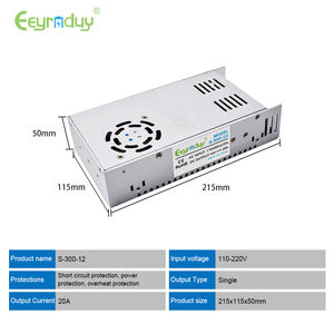แหล่งจ่ายไฟสวิตชิ่ง LED 24V 25A 600W <span class=keywords><strong>12V</strong></span> 300W 350W 360W 400W 480W 500W โหมดสวิตช์หม้อแปลงไฟกระแสตรง - Product Image 4