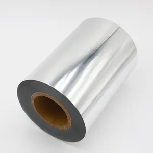 Wholesale Custom Rolls Or Pieces Matt Silver Aluminum Foil Sticker Paper Masking label material Offer Waterproof Acrylic