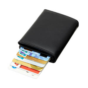 Billetera de aluminio para hombre, billetera delgada con imán pop-up, superventas - Product Image 5