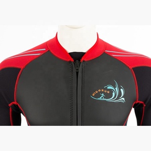 الأكثر مبيعًا بدلة غطس بسحاب للصدر مع قماش 10 Neoprene لبدلة غطس عالية الجودة جلد أسود ناعم بدلة غطس Neoprene Spearfishing - Product Image 4