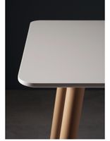 YWJ Yaweijia Bureau Longue Table Basse Blanc Rectangle Table Petit Déjeuner bar Table Cuisine