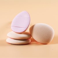 Fond de teint lavable éponge humide et sèche Mini doigt maquillage cosmétique bouffée
