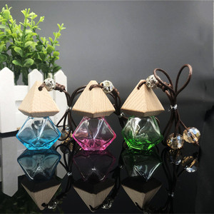 Colgante de coche de 5ml, aroma líquido colgante, difusor de Perfume para coche, botella mate, verde, rosa, plata, botellas de Perfume para coche, contenedor - Product Image 2