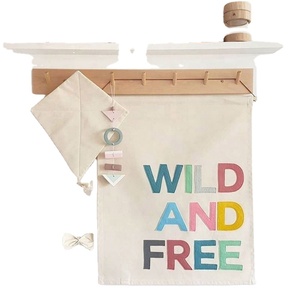 ป้ายผ้าโพลีเอสเตอร์พิมพ์ลายสำหรับตกแต่งภายในอาคาร ขนาด 30x180 ซม. น้ำหนักเบา พกพาสะดวก กันน้ำ ราคาส่งถูก รับทำตามสั่ง - Product Image 5