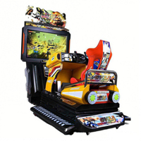 Simulateur de course automobile VR de haute qualité 55 pouces, machine de jeu d'arcade modèle Baby Bear 52, certifié CE, batterie rechargeable, personnalisable