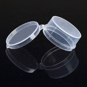 Cosmetic Portable Jewelry Bead <b>Storage</b> <b>Box</b> <b>Small</b> Round Container Jars Make up Organizer Boxes - Product Image 3