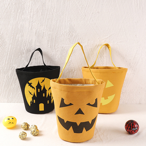 En gros Noir Chauve-Souris <span class=keywords><strong>Halloween</strong></span> Fourre-Tout Personnalisé Fête Sacs Seaux D'<span class=keywords><strong>halloween</strong></span> - Product Image 2