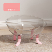Lit pour chat surélevé, grand, transparent, design, vente en gros, pas cher