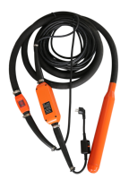 CFZ-40B Hochfrequenz-Beton-Vibrator-Kit 40mm Köpfe & 2-8m flexibler Schlauch für Präzisions verdichtung