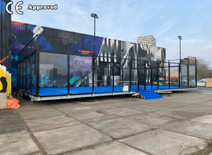 Promoción con Descuento: Pista de Pádel Clásica Estándar de 10mx20m para Dos Personas con Vidrio Templado con Certificación CE - Product Image 2