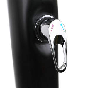 <span class=keywords><strong>Douche</strong></span> <span class=keywords><strong>solaire</strong></span> extérieure à deux étages en <span class=keywords><strong>Aluminium</strong></span> noir de 20 L pour jardin et <span class=keywords><strong>piscine</strong></span> - Product Image 4