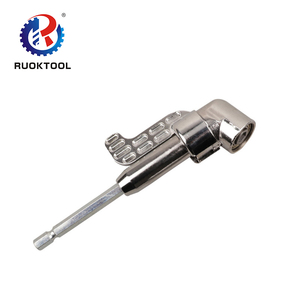 1 pièce 1/4 <span class=keywords><strong>tournevis</strong></span> à tige hexagonale 105 degrés Extension d'angle d'embout magnétique adaptateur de support de <span class=keywords><strong>tournevis</strong></span> - Product Image 6