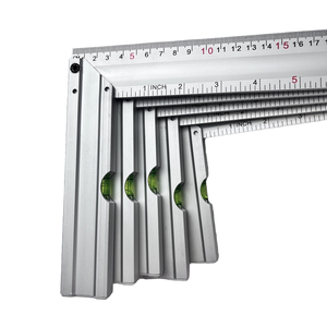 เครื่องมือวัดระดับอะลูมิเนียมทรงสี่เหลี่ยมเครื่องมือวัดระดับสแตนเลสปรับแต่งได้แบบ DIY - Product Image 5