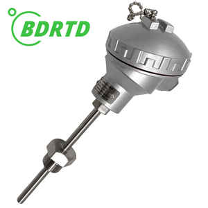 Nhà Máy bán hàng trực tiếp tùy chọn máy phát Nhiệt Độ PT100 PT 100 nhiệt độ sonser (RTD PT100/pt1000) với Hộp nối - Product Image 3