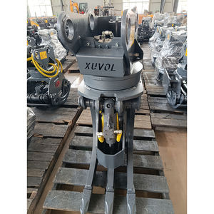 Pièces de machines de construction, grappin rotatif pour excavatrice WYJ100S pour 6 à 10 tonnes, avec grappin d'excavatrice à double cylindre - Product Image 6