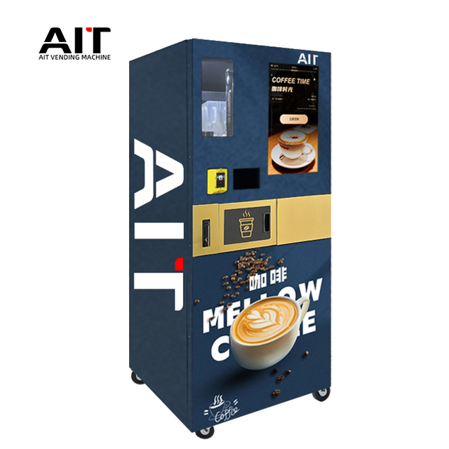AIT Coffee Vending Machine Office Freshly Ground Coffee Smart Vending Machine