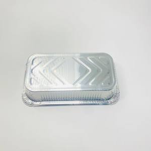 <span class=keywords><strong>Precio</strong></span> de fábrica al por mayor Durable 500ps por caja RE2514 1100ml Rectángulo Contenedores de papel de aluminio Reciclable de grado alimenticio WANHAO - Product Image 2