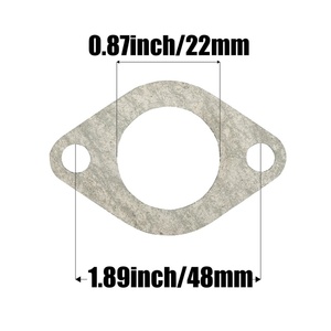 3Pc PZ22 22mm Joint de carburateur 50cc 70cc 90cc 110cc 125cc 140cc 150cc pour moteur 4 temps ATV Moto Quad Scooter Kart Mop - Product Image 5