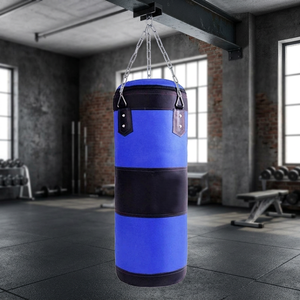 Nuevos sacos de boxeo de alta resistencia de 180 cm, color negro, diseño personalizado, material de PVC, relleno de arena, para entrenamiento de boxeo - Product Image 3