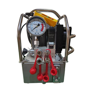 Bibo Ped304er Bomba Hidráulica Portátil de Doble Acción y 3 Etapas para Llave de Impacto, 1.1 kW, 1.5 HP, 70 MPa, Acoplamiento Rápido, 7 Instalaciones Libres - Product Image 1