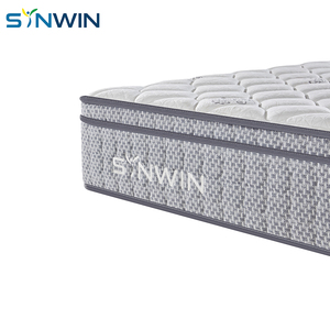 Matelas à ressorts ensachés en <span class=keywords><strong>mousse</strong></span> à mémoire de forme de 34 cm avec renfort des bords, matelas d'hôtel - Product Image 2