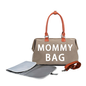 Bolsa de Pañales Impermeable para Bebé, Estilo Moderno, Gran Capacidad, Bolsa de Viaje para Mamá, Bolsa de Hospital para Parto y Posparto - Product Image 1