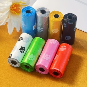 6 sacs à déchets en plastique pour empreintes de pattes, mini-sacs de remplacement pour ramasse-crottes, pour l'élimination des excréments de chats et de chiens - Product Image 4