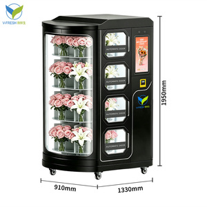 VFresh Nouvelles Idées de Produits : Distributeur Automatique de Fleurs Rotatif de Luxe pour Usage Commercial - Product Image 3