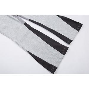 Pantalones de chándal de algodón French Terry personalizados para hombre, estilo jogger, acampanados, de pierna ancha y holgados - Product Image 6