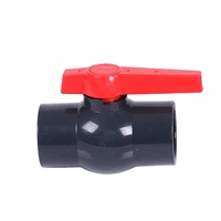 Katup Bola PVC/PPR Permukaan Halus Tekanan Tinggi DN20-75 Fitting Pipa Plastik untuk Pengendalian Air