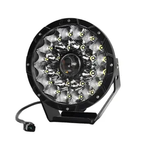 140W 9 인치 라운드 레이저 방수 라운드 9 "LED 작업 빛 운전 조명 오프로드 자동차 트럭 SUV 지프