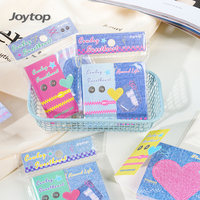 Joytop Blocs-notes colorés personnalisés avec logo pour le bureau, l'école, blocs-notes mémo en gros, papier recyclé écologique, fournitures scolaires