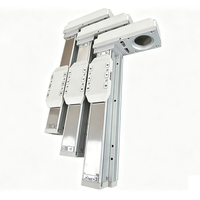 Module de glissière à vis à billes intégré GTH8, rail de guidage simple en aluminium, actionneur linéaire, table de glissière compacte pour l'automatisation des machines CNC