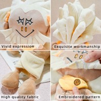 Peluche personnalisée de personnage d'anime original, de haute qualité, personnalisable, en peluche douce, fabriquée par une usine de jouets en peluche