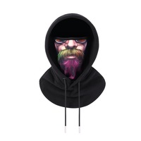 Vente directe usine – Cagoules d'hiver personnalisables – Unisexe – Impression par transfert thermique – Coton/Polyester/Spandex – Couleur personnalisée – Taille unique