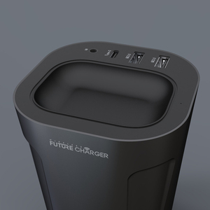 2020 ventas calientes ABS + PC cargador inalámbrico de coche multifuncional para Airpods /pro solamente - Product Image 1