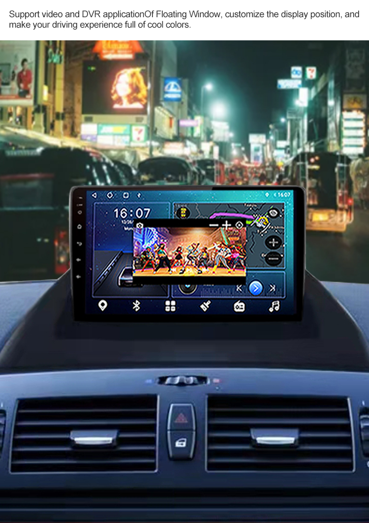 9'' Android 11.0 Car DVD Player For BMW X3 E83 2004-2012 GPS Navigation Auto Radioz