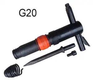 Alta potencia G7 G11 G15 G20 pequeño triturador neumático Máquina trituradora martillo neumático de mano