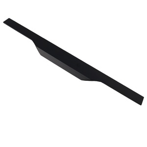 18-Panel Edge-Sealed Thumb-Style Handle Groove Embedded Drawer Wardrobe Stainless Steel Profile Modern Full-Body Invisible <strong>Door</strong> - Product Image 4