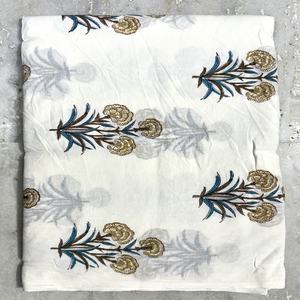 Tissu en coton doux et léger, uni, floral, écologique, vendu au mètre, pour robes de filles, ameublement, guirlandes et tentures murales - Product Image 5