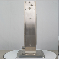 Nouvelle machine à farcir les saucisses verticale manuelle CHBIAO 10L en acier inoxydable 304, monophasée, avec garantie d'un an, pour usage industriel