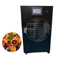 0.6 Olie Gratis Sen Ova 10Kg 12Kg 8 Plank Mini Kleine Huis Lyofilisator Fruit Food Freeze Droger Machine Voor Snoep