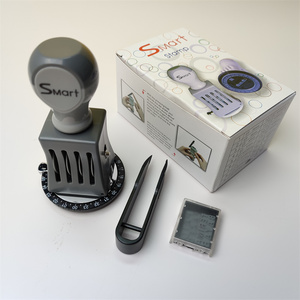 Tùy chỉnh nhập 24 giờ thời gian và ngày tem con lăn Đồng hồ thời gian và ngày tem fordocuments - Product Image 2