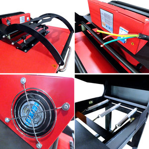 เครื่องรีดร้อนแบบซับลิเมชั่นขนาดใหญ่ 80x100 ซม. (32*40 นิ้ว) แบบแมนนวล สำหรับเสื้อยืดและเสื้อผ้าขนาดใหญ่ รุ่น HY-80100 La - Product Image 4