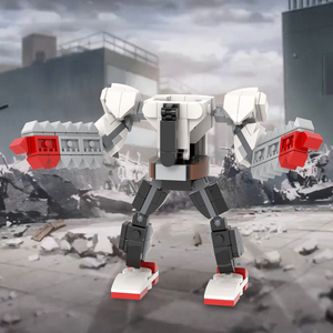 MOC1243 ชุดตัวต่อพลาสติก โมเดลหุ่นยนต์ <span class=keywords><strong>Chainsaw</strong></span> Man สไตล์อนิเมะ ของเล่นเสริมพัฒนาการสำหรับเด็ก 181 ชิ้น - Product Image 2