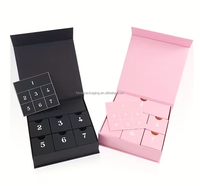 FAVORCRAFTS Calendrier de l'Avent personnalisé 7 jours, 14 jours, 24 jours, boîte cadeau rectangulaire en carton à remplir pour anniversaire