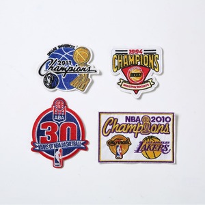 Patch brodé <span class=keywords><strong>NBA</strong></span> Conférence Ouest, thermocollant pour maillots et casquettes - Product Image 4
