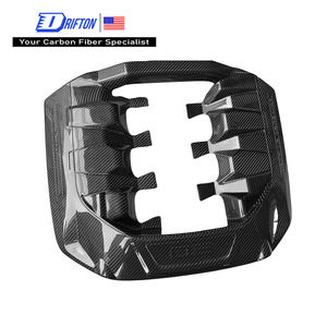 Cubierta de Motor de Fibra de Carbono Seca V8 de 5.0L para Ford Mustang Gen7 S650 2024 en Adelante - Product Image 1