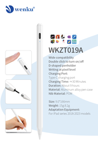Venta Directa WK - Lápiz Óptico Universal para <span class=keywords><strong>Tablet</strong></span> y Teléfono Móvil, Activo, Capacitivo, Metálico, con Punta Reemplazable, Atracción Magnética, 12 Horas de Duración - Product Image 6